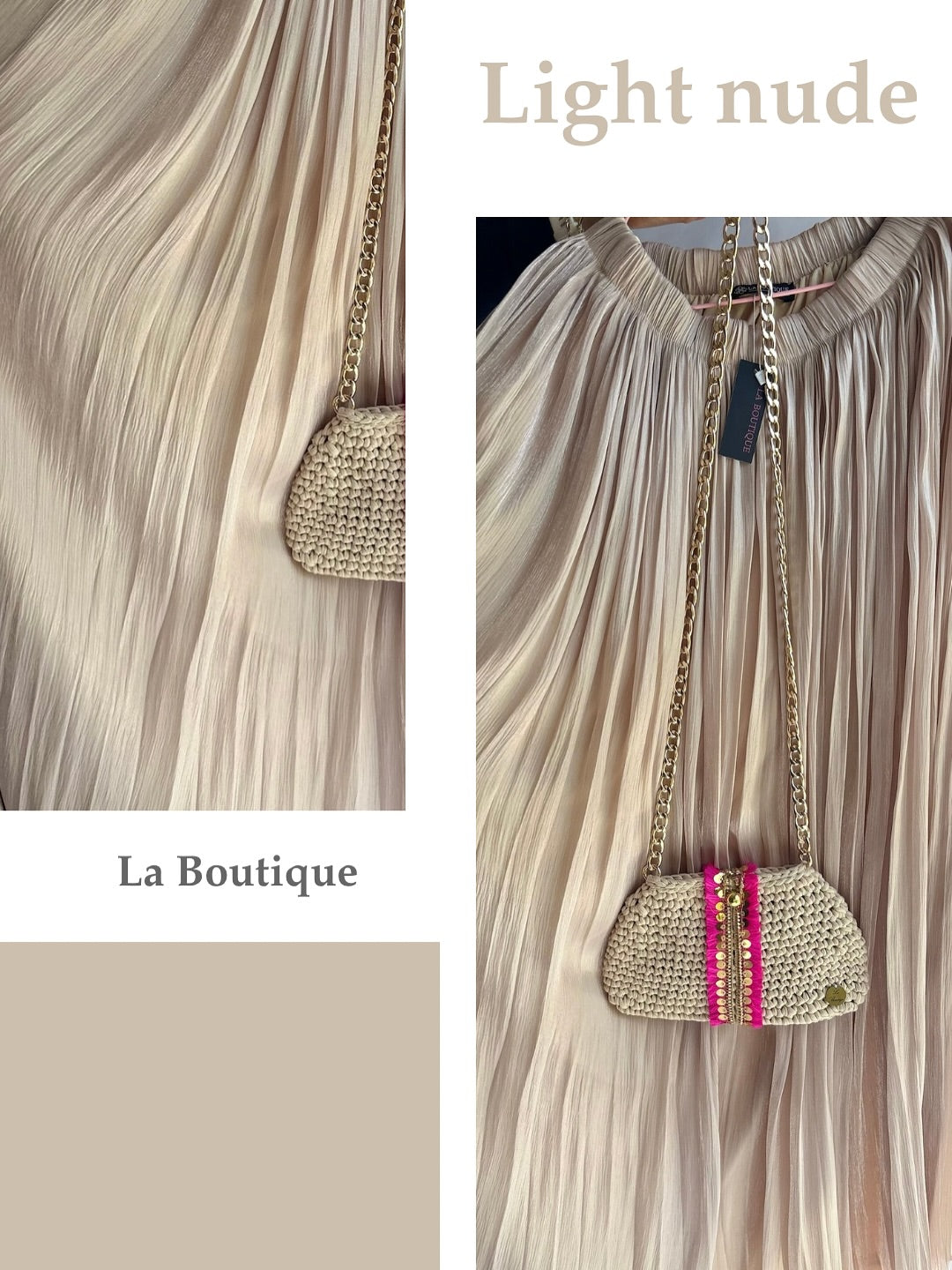 Crinkle Skirt - La Boutique