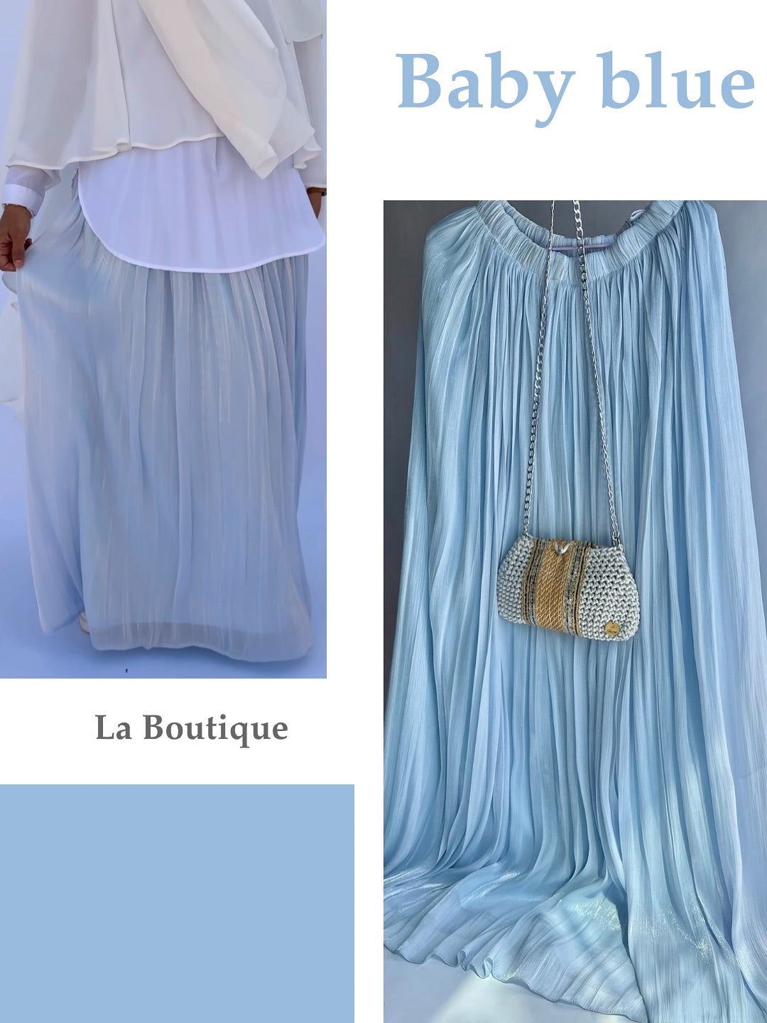Crinkle Skirt - La Boutique