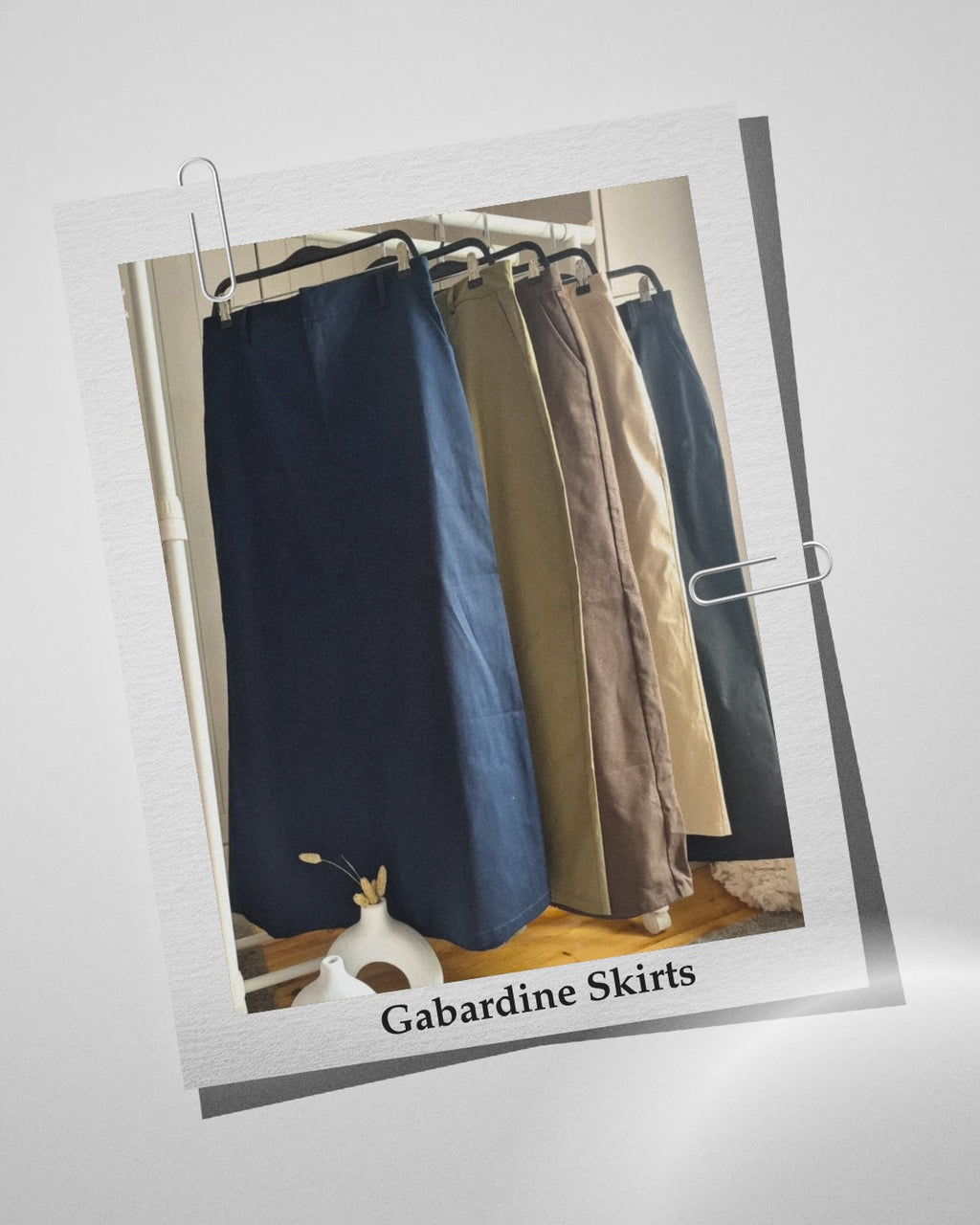 Gabardine Skirt - La Boutique