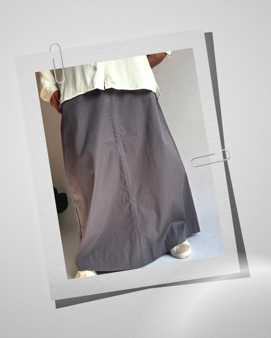 Gabardine Skirt - La Boutique