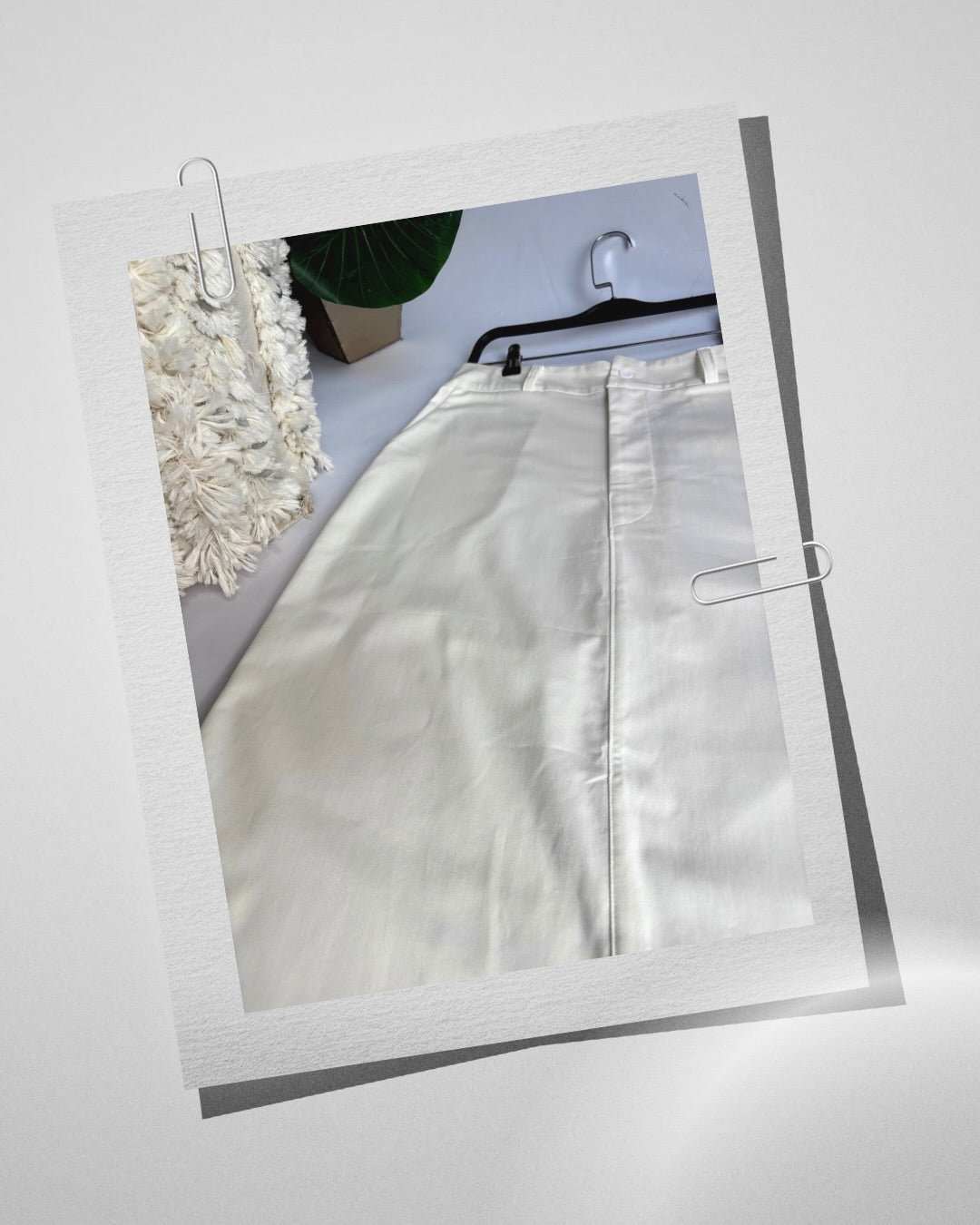 Gabardine Skirt - La Boutique