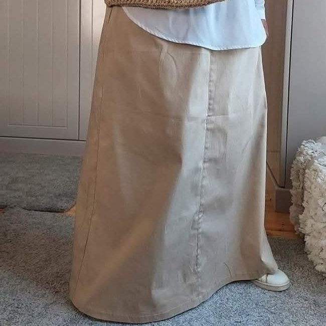 Gabardine Skirt